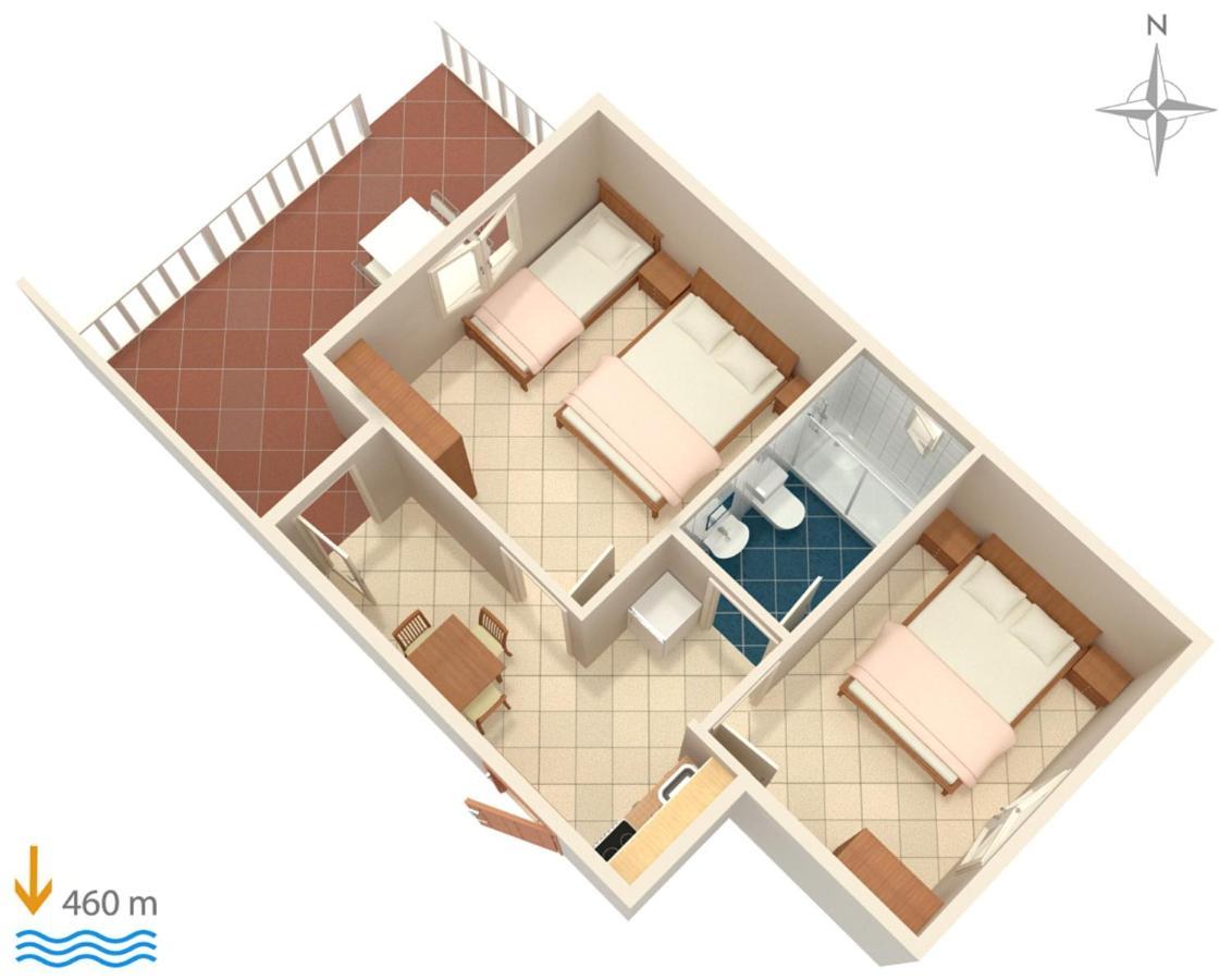 Apartments With A Parking Space Vodice - 2995 מראה חיצוני תמונה