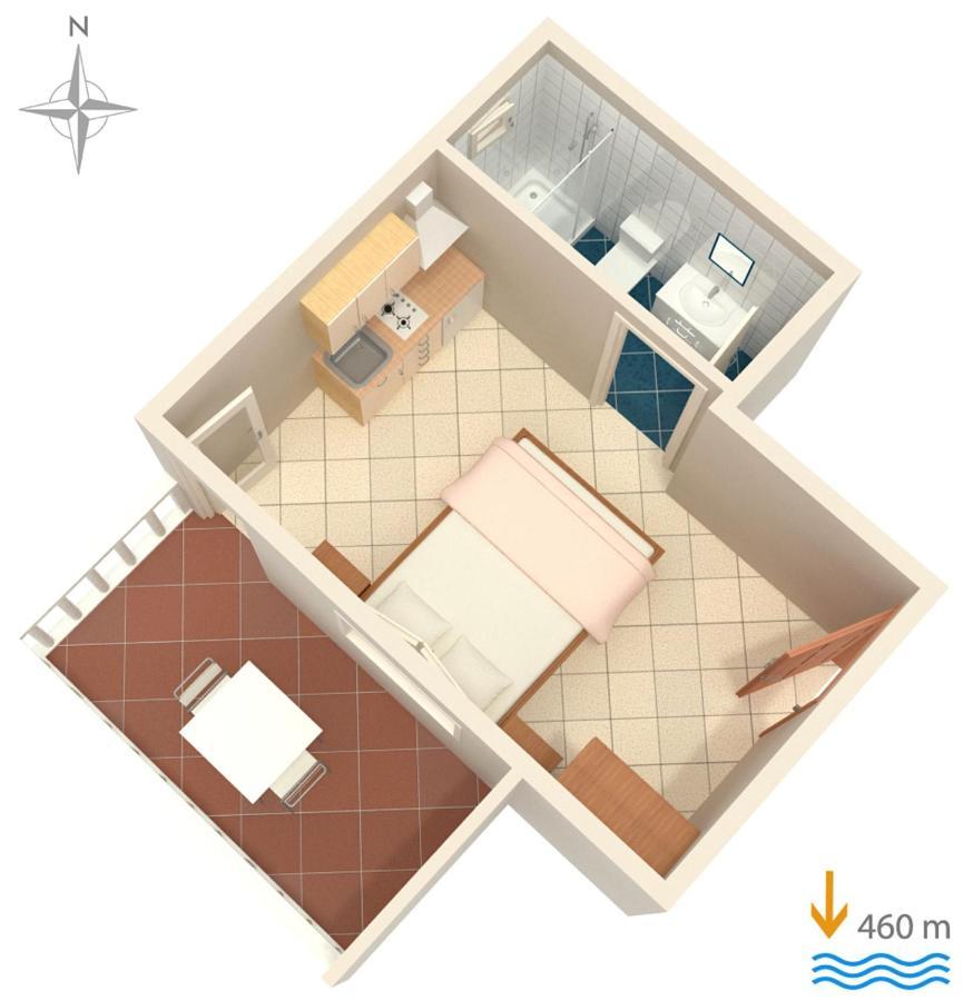 Apartments With A Parking Space Vodice - 2995 מראה חיצוני תמונה